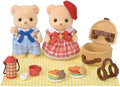 Sylvanian Families - Biscuit Bear Brother & Sister Picnic, alternate view
