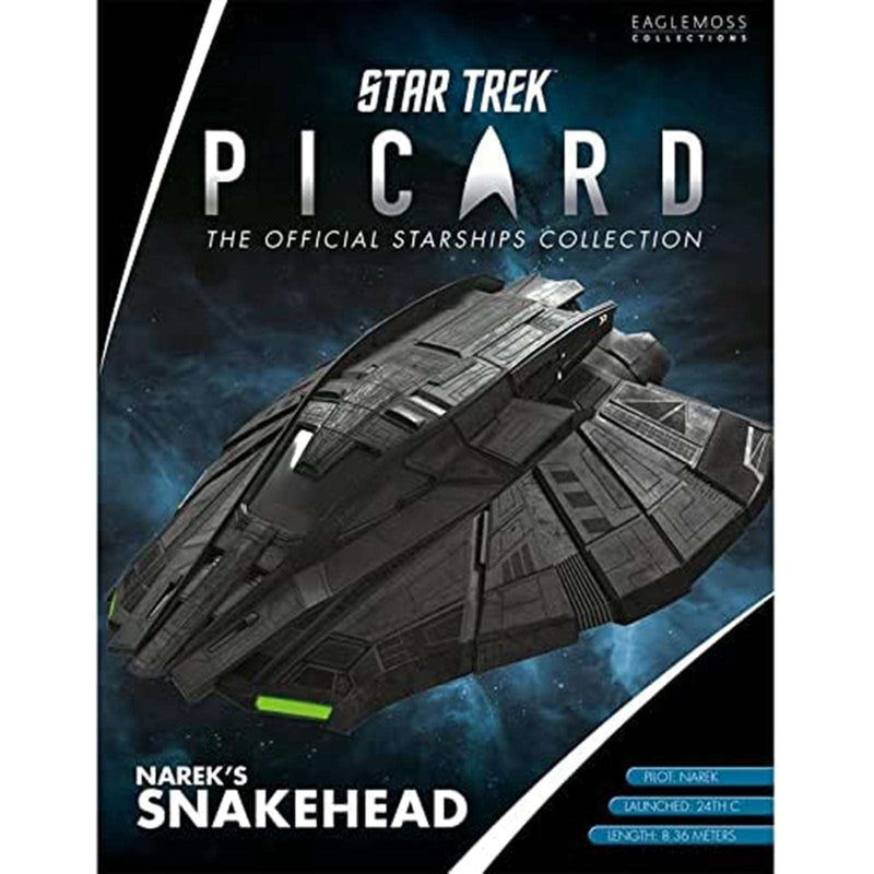 Narek’s Snake Head Model Diecast Ship Picard Universe (Eaglemoss / Star Trek), close-up detail