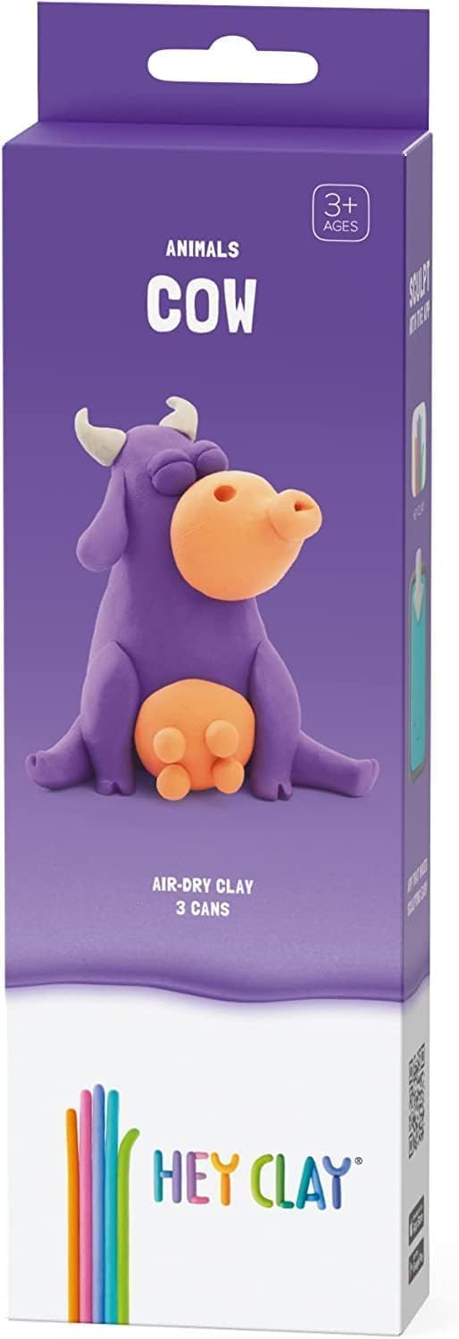 Hey Clay DIY Animals Cow