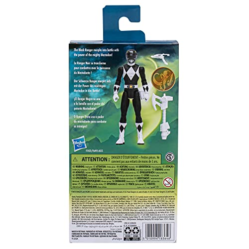 Mighty Morphin Black Ranger figure