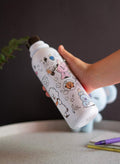 BT21 Stainless Steel Bottle 500ml with Carabiner Ring design detail