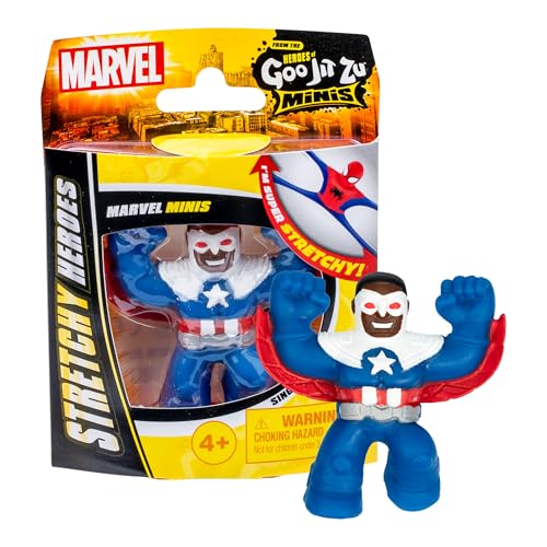 Goo Jit Zu Marvel Minis stretchy figures