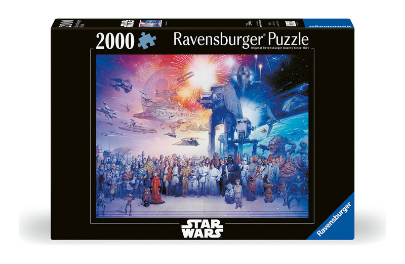 Star Wars Universe 2000 Piece Jigsaw Puzzle