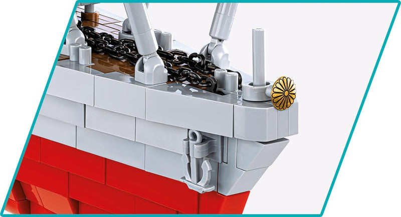 Cobi 4851 World War II IJN Akagi Aircraft Carrier 3573 pcs - Image 9