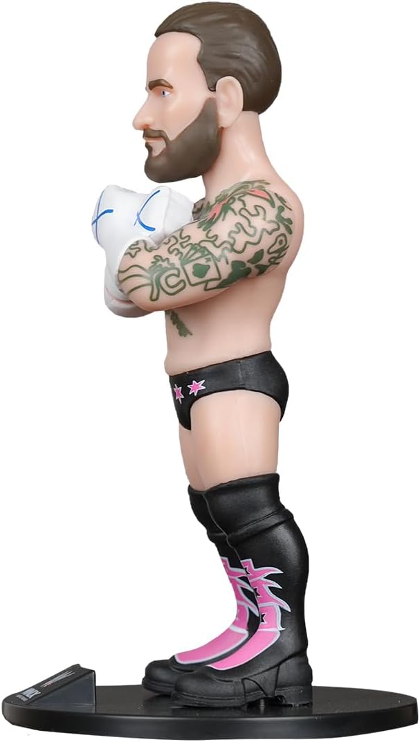 CM Punk WWE MINIX Sports Figure, close-up detail