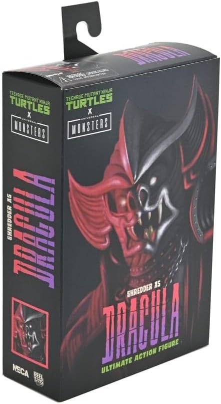 Shredder as Dracula Teenage Mutant Ninja Turtles x Universal Monsters (Classic Colours) 7" Scale Action Figure (view 4)
