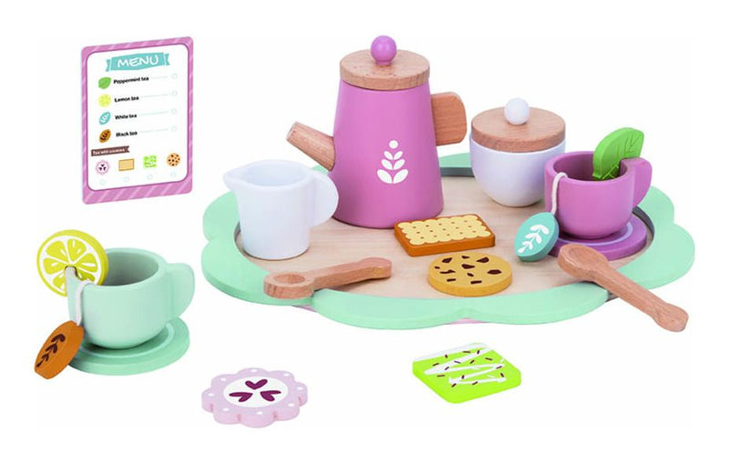 Wooden Afternoon Tea Set - Image