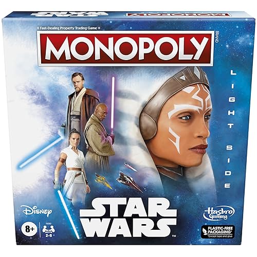 Hasbro Monopoly Star Wars Board Game Light Side Edition Engl