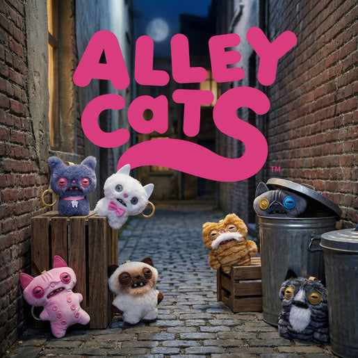 Fuggler Alley Cats Keyring by ZURU Mystery Box