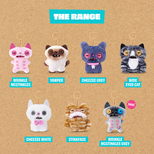 Fuggler Alley Cats Keyring by ZURU Mystery Box
