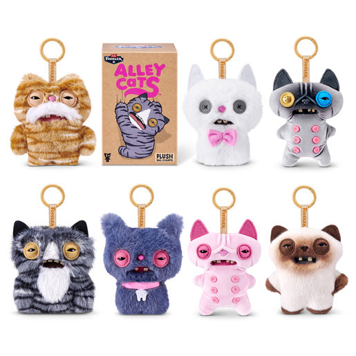 Fuggler Alley Cats Keyring by ZURU Mystery Box