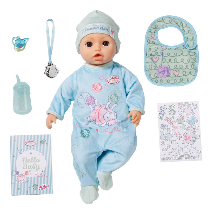 Baby Annabell Interactive Alexander 43cm