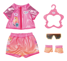Baby Born Bike Outfit 43cm Doll Clothes Set