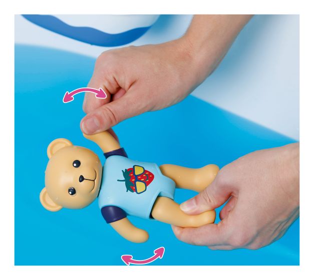 Baby Born Splish Splash Tub with Teddy