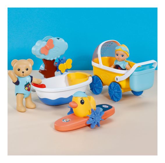 Baby Born Splish Splash Tub with Teddy