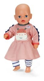 Baby Born Jungle Jogging Suit 36cm Doll Clothes suitable for children