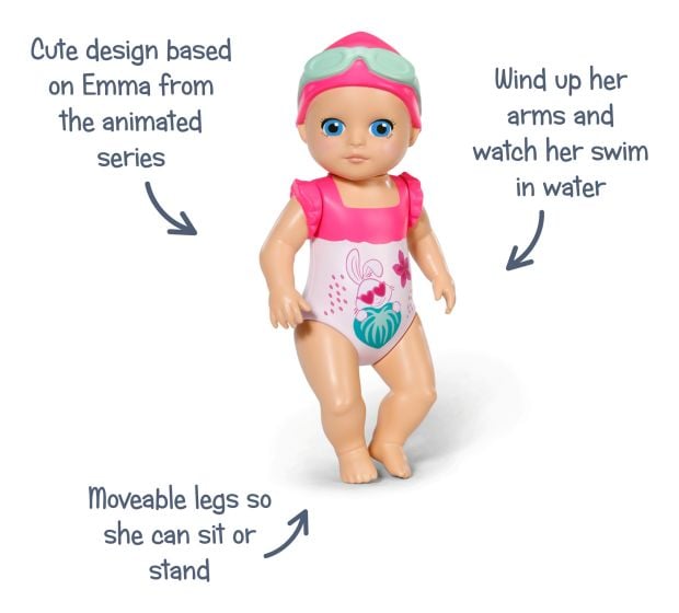 Baby Born Emma Splish Splash Doll