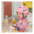 BABY born Doll Bike Helmet in pink packaging view