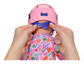 BABY born Doll Bike Helmet in pink in use