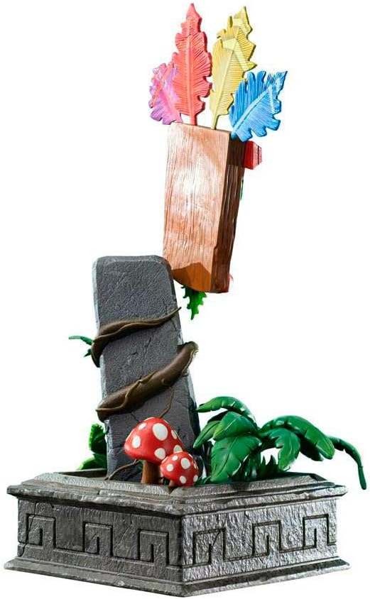 First4Figures Crash Bandicoot (Mini Aku Aku Mask) RESIN Statue - Image 2