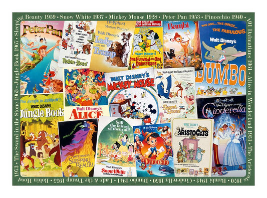 Disney Village Movie Poster 1000 Piece Jigsaw Puzzle - Image