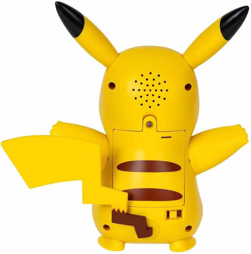 Pokémon Train and Play Deluxe Pikachu, in display