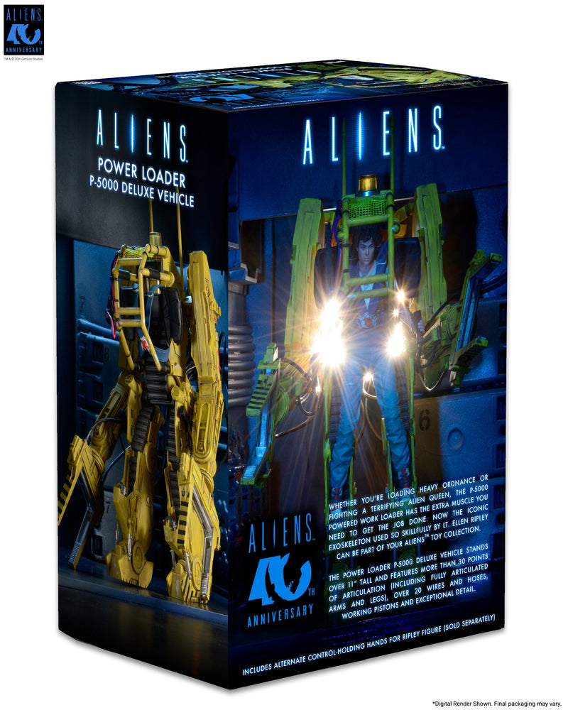 Aliens Power Loader P-5000 box side