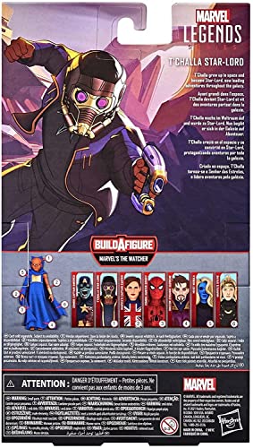 T'Challa Star-Lord Marvel Legends articulation