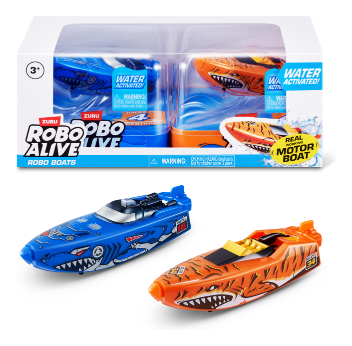 Robo Alive Water Activated S1 Swimming Boats - Image