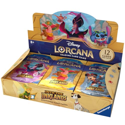 Disney Lorcana Trading Card Game Into The Inklands Booster B, alternate view