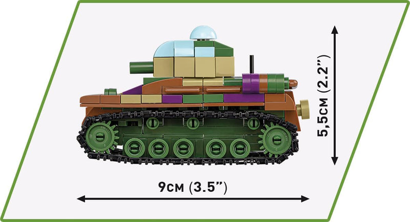 Cobi 2740 World War II 3 Tank Pack 595 pcs