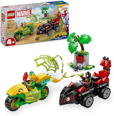LEGO Spidey 11198 Spin and Electro Dinosaur Vehicle Chase