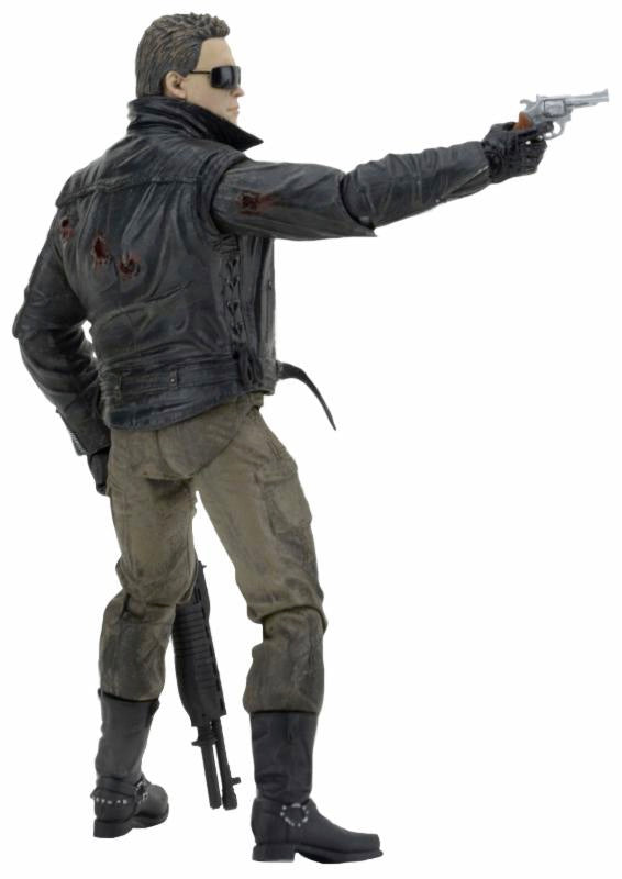 The Terminator T-800 Police Station Assault Ultimate 7" Scale Action Figure close up detail