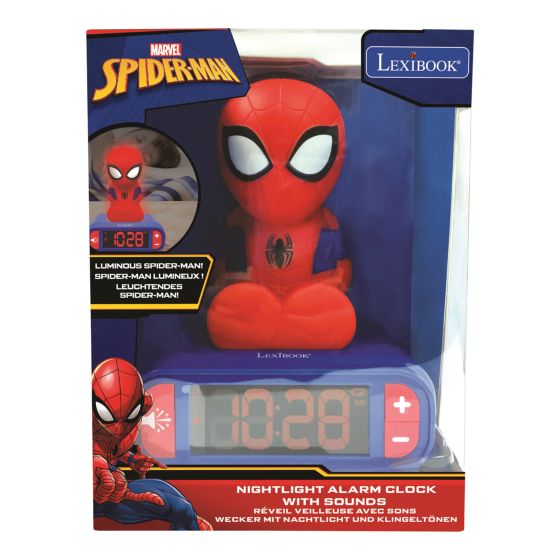 Spider-Man Alarm Clock With Sound Effects
