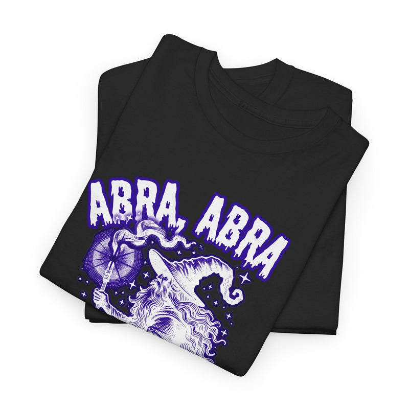 'Abracadabra' Halloween Band Lyric T-Shirt, side angle