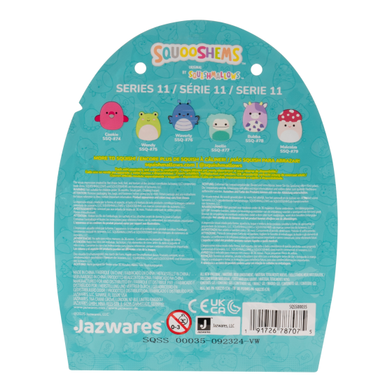 Squishmallows - 2.5in Squooshem Blinds S11