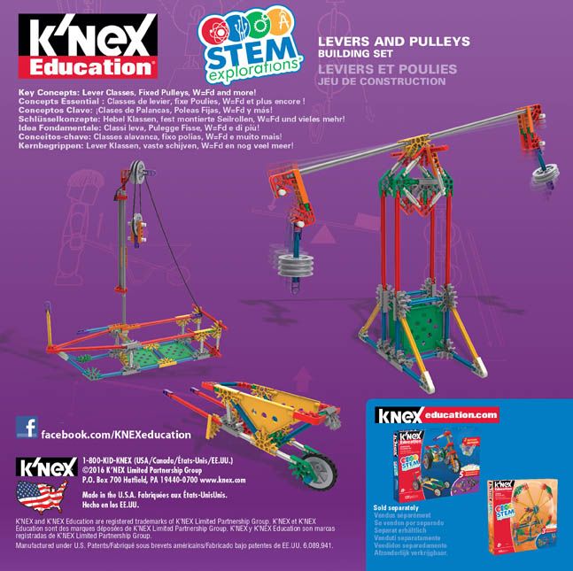 K'nex Education STEM Explorations Levers & Pulleys Set - Image
