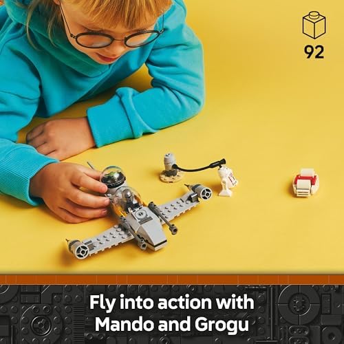 LEGO Star Wars 75410 Mando and Grogu's N-1 Starfighter