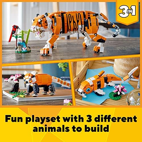 LEGO Creator 31129 Majestic Tiger, alternate view