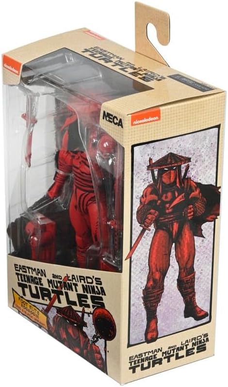 Foot Assassin (Red & Black) Teenage Mutant Ninja Turtles (Mirage Comics) 7" Scale Action Figure (view 3)