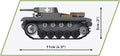 Cobi 2718 World War II Panzer II AusFA 250 pcs - Image 4