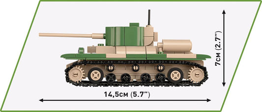Cobi 2740 World War II 3 Tank Pack 595 pcs