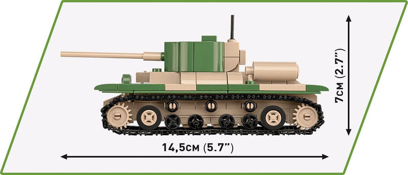 Cobi 2740 World War II 3 Tank Pack 595 pcs