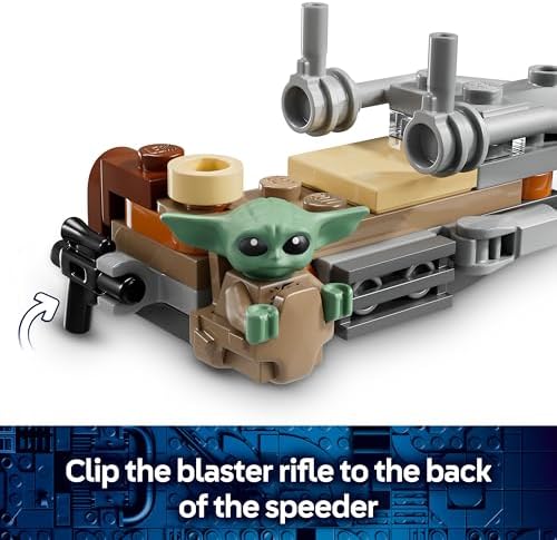 LEGO Star Wars 75436 The Mandalorian and Grogu's Speeder Bike