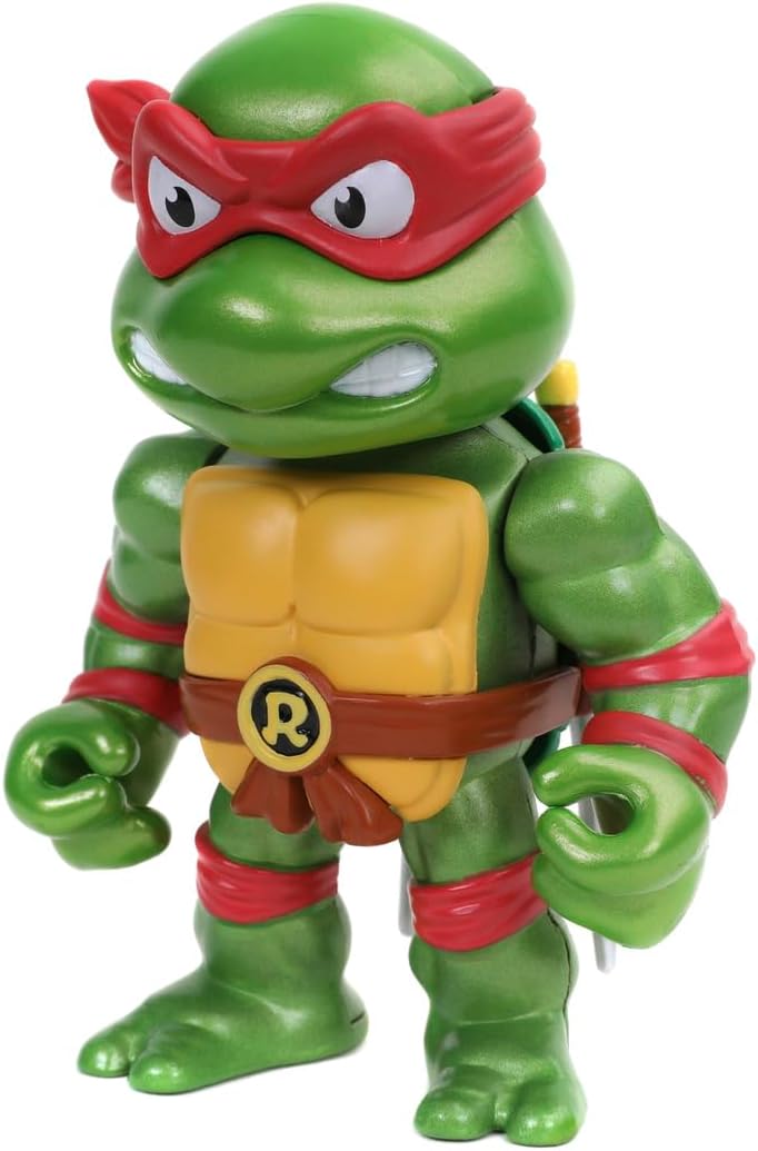 Jada Teenage Mutant Ninja Turtles Raphael 4" Die Cast Figure - Image 4