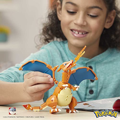 Mega Construx Pokémon Charizard Wonder Builders Construction, packaging shot