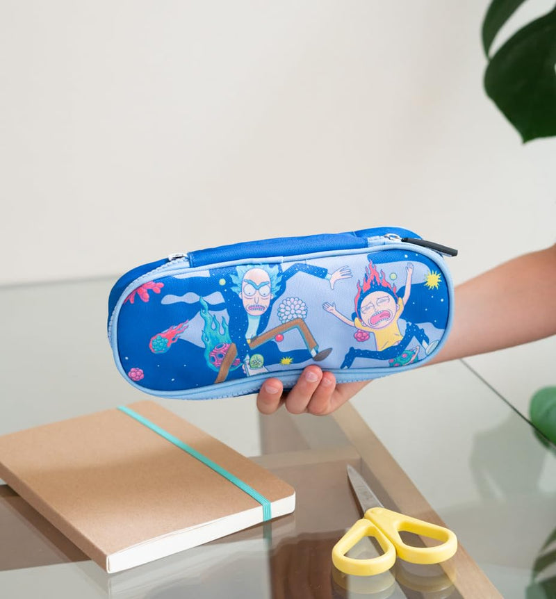 Rick & Morty Virus Pencil Case side angle