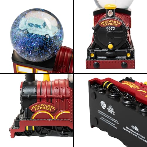 Harry Potter Snow Globe, close-up detail