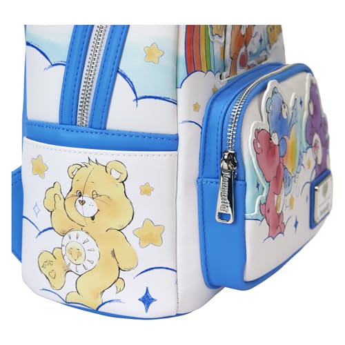Loungefly Care Bears Rainbow Mini Backpack, size reference