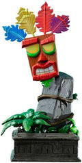 First4Figures Crash Bandicoot (Mini Aku Aku Mask) RESIN Statue